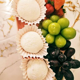 ขนมโมจิ ครีมชีส 1กล่อง3ชิ้น