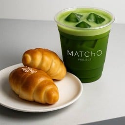 Matcho Project : Matcha Coffee and sourdough Matcha Coffee and sourdough