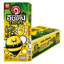 อิชิตัน ชาเขียวพร้อมดื่ม รสน้ำผึ้งผสมมะนาว 250 มล.