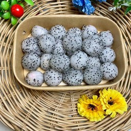 แก้วมังกรหั่นกลม