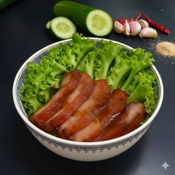 คอหมูย่าง 100 กรัม