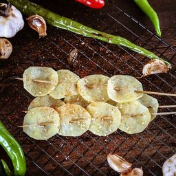 แผ่นมันฝรั่งย่างหม่าล่า 烤土豆片