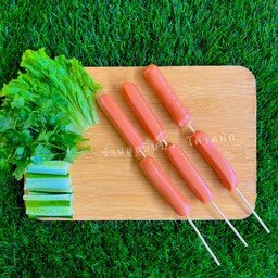 ไส้กรอกหมูหนังกรอบ !!