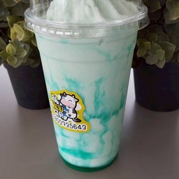 นมสดมิ้นปั่น