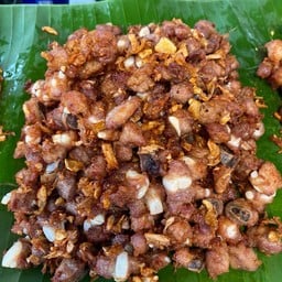 หมูซี่โครง/กระดูกอ่อนทอดกระเทียม