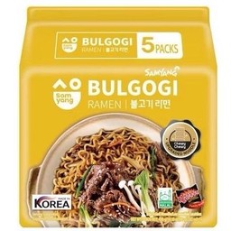 samyang bulgogi ramen รสซอสบาร์บีคิวสไตล์เกาหลี