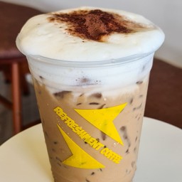 คาปูชิโน่ (คั่วกลางค่อนเข้ม)