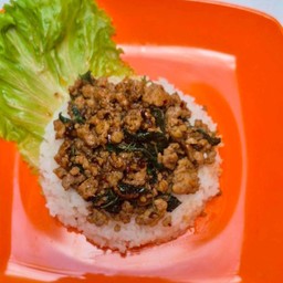 ข้าวกระเพราหมูสับ