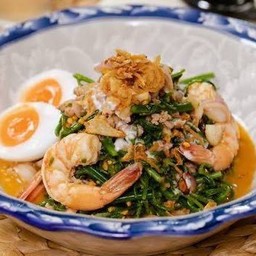 ยำผักกูด