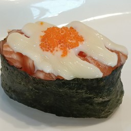 แซลมอนสับสลัดไข่กุ้ง (แบบ1คำ )