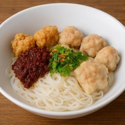 เส้นหมี่แห้ง ต้มยำ