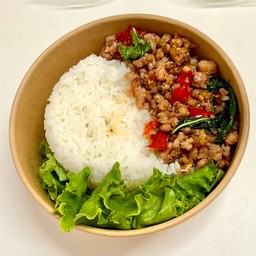 ข้าวกะเพราหมูสับ