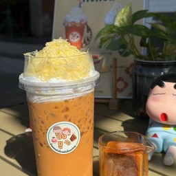 ชาใต้+ครีมชีส+ชีสขูด