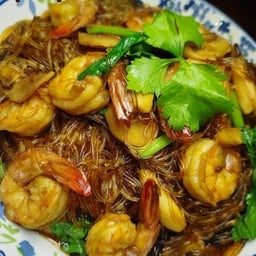 กุ้งอบวุ้นเส้น