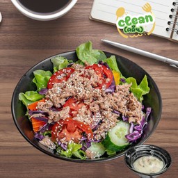 สลัดทูน่า สูตรคลีน 140 Kcal