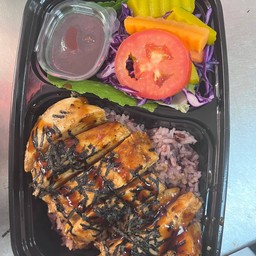 ข้าวสเต็กไก่ซอสยากิ คลีนแตก