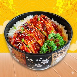 ข้าวหน้าไก่ย่างราดเทอริยากิ