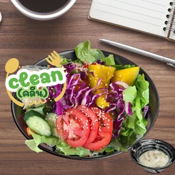 สลัดผักออแกนิค 100 kcal