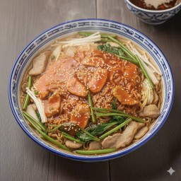 สุกี้น้ำใส เส้นมาม่า+เนื้อสัตว์+ไข่+ผัก