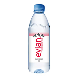 Evian mineral water