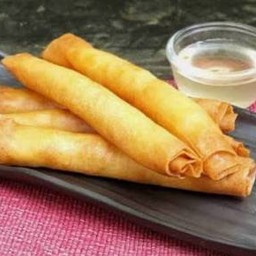 ปอเปี๊ยะกุ้งชีส(5ชิ้น)