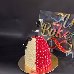 เค้กเจ้าหญิง กระโปรงแดง