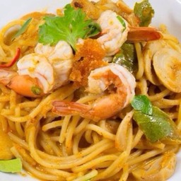 Spaghetti Tum-Yum-Kung Sauce