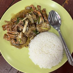 ข้าวปูม้าพริกไทดำ