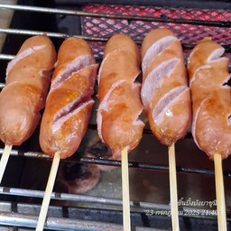 ไส้กรอกอีสานเล็ก(ชุดละ5ไม้