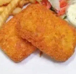 ข้าวหน้าสเต็กปลาดอลลี่ราดซอสเทอริยากิ