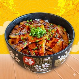 ข้าวหน้าหมูราดซอสเทอริยากิ