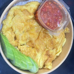 ข้างไข่เจียวน้ำพริก