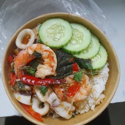 ข้าวกระเพราทะเล