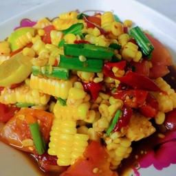 ตำข้าวโพด