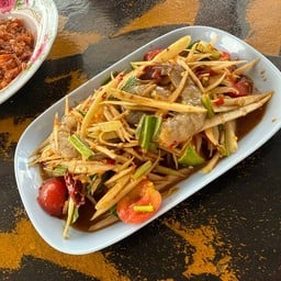 ตำกุ้งสด
