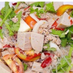 ยําวุ้นเส้นหมูยอ