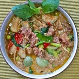 แกงเขียวหวานหมูตุ๋นขุนช้าง (สูตรโบราณ)