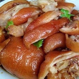 เฮียอ้วนยำวุ้นเส้นโบราณเมี่ยงปลาเผา วัดท่าใน