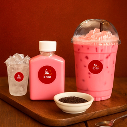 นมชมพูเย็น