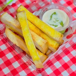 ขนมปังสติ๊กดิปซอส (เลือกซอสในเมนู)