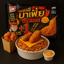 มาเฟีย + ไก่ต้นตำรับ + คัมแบคซอส + ไก่ป๊อบสไปซี่