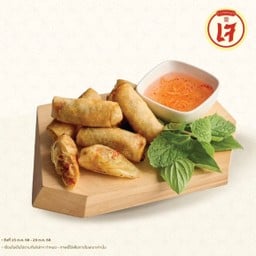 ปอเปี๊ยะทอดไส้ผัก