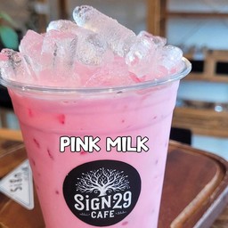 นมชมพูเย็น