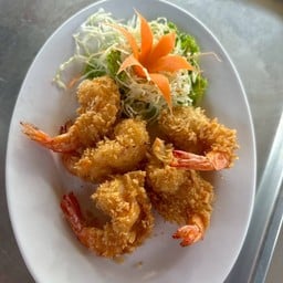 กุ้งชุบแป้งทอด