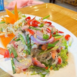 ยำวุ้นเส้นหมูสับ