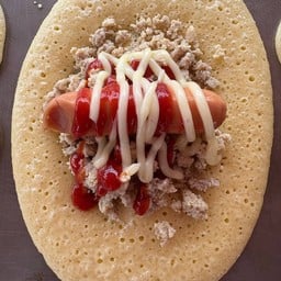 หมูสับ+ไส้กอก