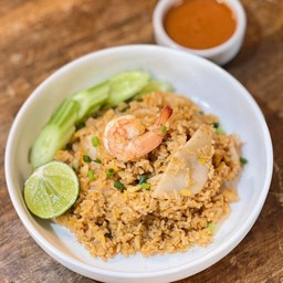 ข้าวผัดซอสสุกี้