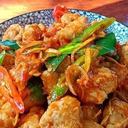 ผัดฉ่าหมู