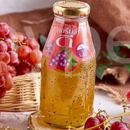 น้ำแมงลักผสมน้ำองุ่น