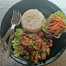 ข้าวยำ ไก่